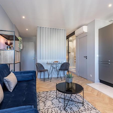 1 Su Ede - Dernier Etage Ascenseur - 1 Min Plage Et Zone Pietonne Nizza Kültér fotó