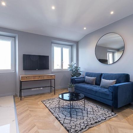 1 Su Ede - Dernier Etage Ascenseur - 1 Min Plage Et Zone Pietonne Nizza Kültér fotó