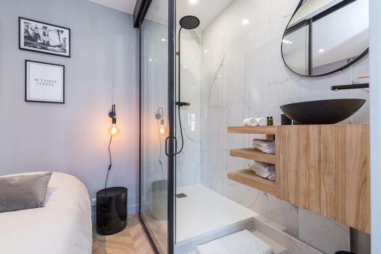 1 Su Ede - Dernier Etage Ascenseur - 1 Min Plage Et Zone Pietonne Nizza Kültér fotó